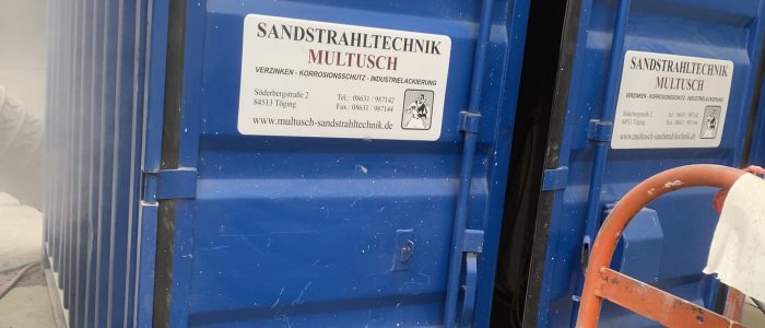 Mobiles Sandstrahlen